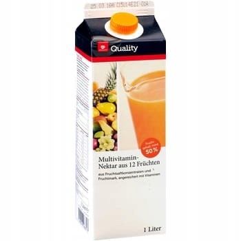 TGQ Nektar multivitamina z 12 gatunków owoców 1l