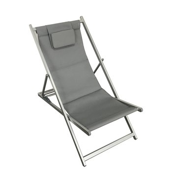 Leżak plażowy C20030 szary