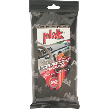 Ściereczki do kokpitu Plak matowe grejpfrut 24 sztuki