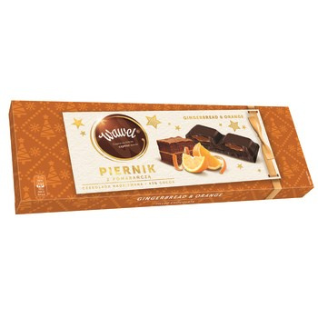 Wawel Piernik z pomarańczą Czekolada nadziewana 275 g