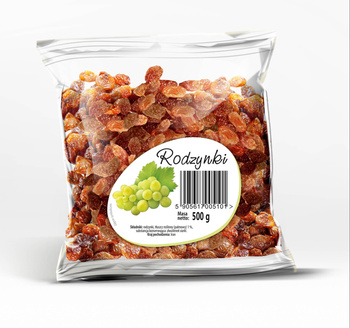 BAKPLANET Rodzynki 500 g