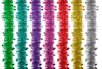 JUMI Łańcuch choinkowy 2 m z aplikacją - bombka 10 cm