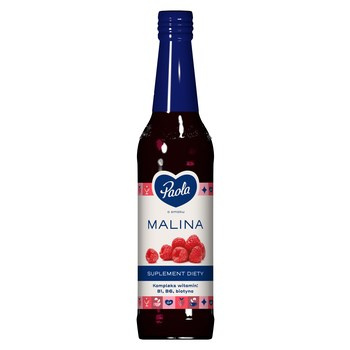 Paola Syrop o smaku malinowym 430 ml