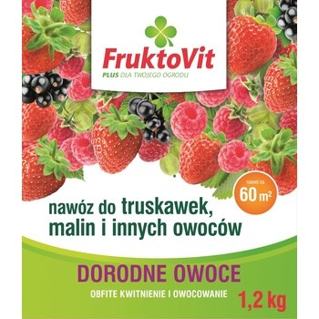 Fruktovit Plus nawóz do truskawek, malin i innych owoców  1,2 kg