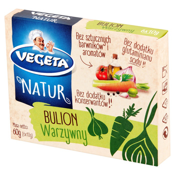 Vegeta Natur Rosół warzywny 60 g (6 x 10 g)