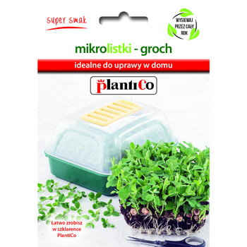Nasiona na mikrolistki -groch Plantico
