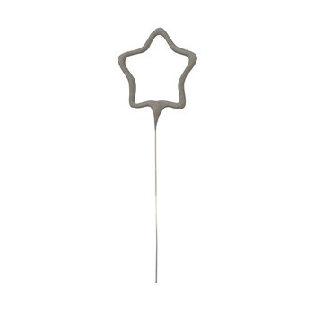 Zimne ognie kształty (choinka i gwiazdka)