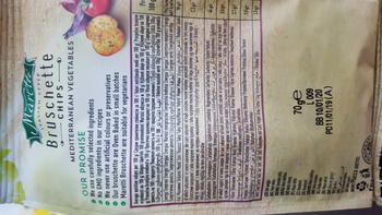 Maretti Pieczone krążki chlebowe o smaku mieszanki warzyw śródziemnomorskich 70 g