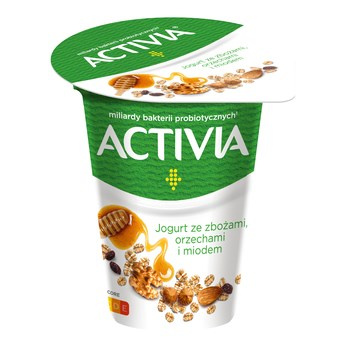 ACTIVIA ZBOŻA/ORZ/MIÓD 165G