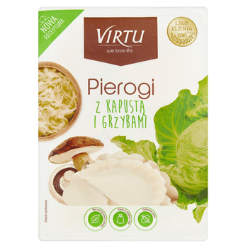 Virtu Pierogi z kapustą i grzybami 400 g