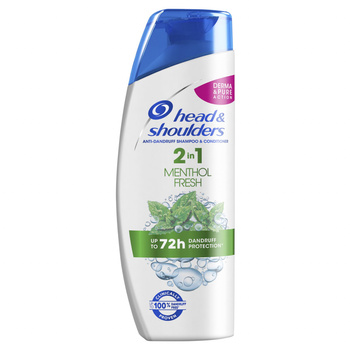 Head & Shoulders Menthol Fresh 2 w 1 Szampon przeciwłupieżowy 225ml