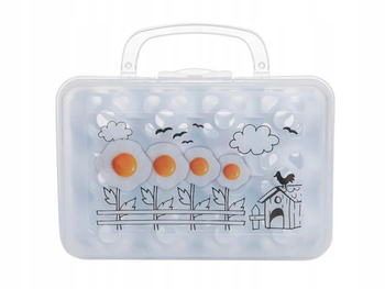 Pojemnik na 12 jajek z uchwytem