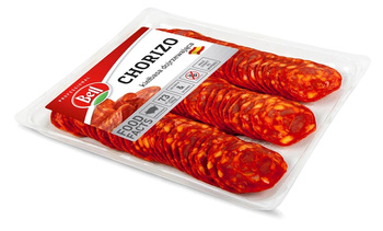 Chorizo plastry 500g