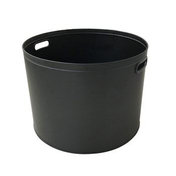 Metalowe wiadro na drewno kominkowe Comfort Living