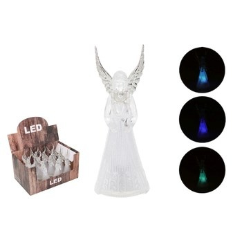 EM&EM Figurka LED anioł 11 cm
