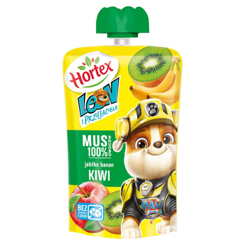 Hortex Leon Mus owocowy jabłko banan kiwi 100 g