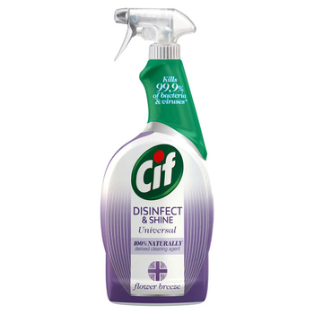 Cif Disinfect & Shine Flower Breeze Spray czyszcząco-dezynfekujący 750 ml