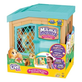 Cobi Zestaw Mama Surprise Świnka interaktywna
