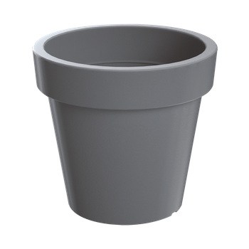 Doniczka Prosperplast Lofly śr.39 cm szary kamienny