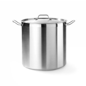 Garnek wysoki z pokrywką Profi Line, poj.37 l Hendi