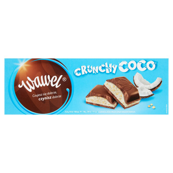 Wawel Crunchy Coco Czekoladamleczna nadziewana 258g