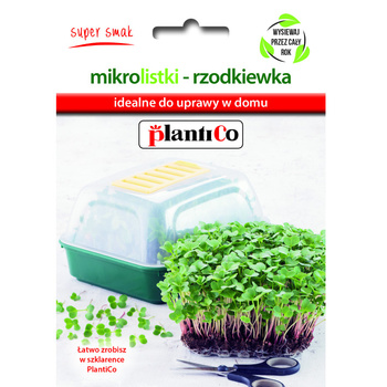 Nasiona na mikrolistki - Rzodkiewka PlantiCo