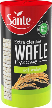Sante Extra cienkie wafle ryżowe naturalne 110 g