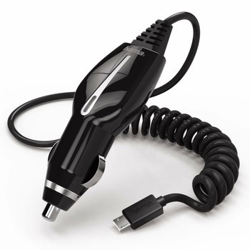 Ładowarka samochodowa Hama, micro USB, 1.2A, 12V, czarny
