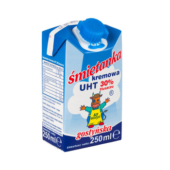 SM Gostyń Śmietanka gostyńska kremowa 30 % 250 ml