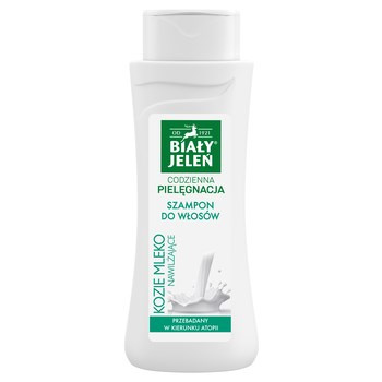 Biały Jeleń Szampon do włosów kozie mleko nawilżające 300 ml