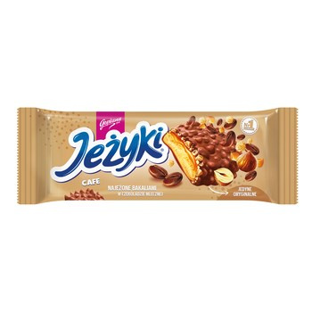 Jeżyki Cafe Herbatniki w czekoladzie mlecznej 140 g