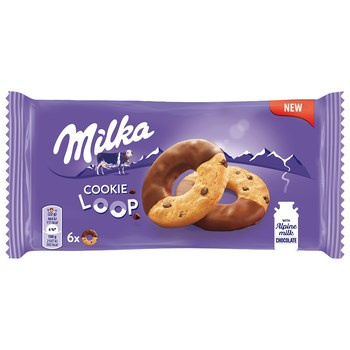 MILKA COOKIE LOOP CIASTKA 132G