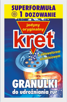 Kret Granulki do udrożniania rur 40 g