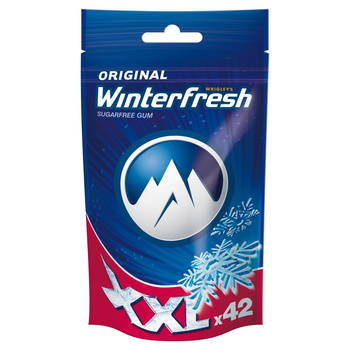 Winterfresh Original XXL Guma do żucia bez cukru 58 g (42 drażetki)