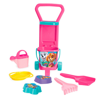 WADER Paw Patrol wózek z kompletem letnim różowy