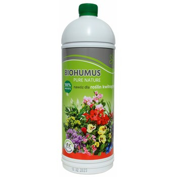 Nawóz Biohumus PURE NATURE rośliny kwitnące 1L OK