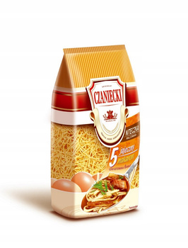 Czaniecki Makaron 5 jajeczny niteczka walcowana 250 g