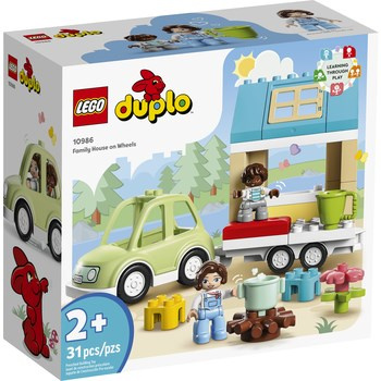 Klocki LEGO DUPLO Town 10986 Dom rodzinny na kółkach