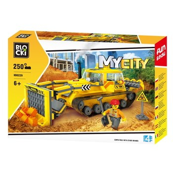 Klocki Blocki MyCity Spychacz 250 el.