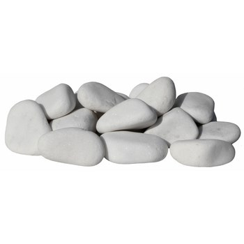 Kamień dekoracyjny otoczak 2,5kg biały