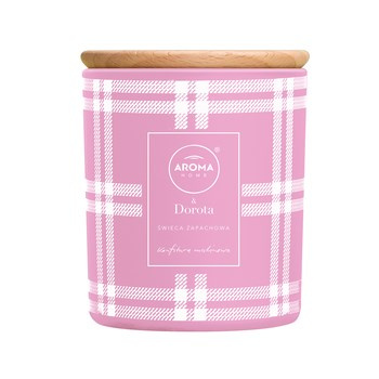 Świeca Aroma Home&Dorota 150g Konfitura Malinowa