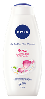 Nivea Żel pod prysznic Rose & Almond oil 750ml