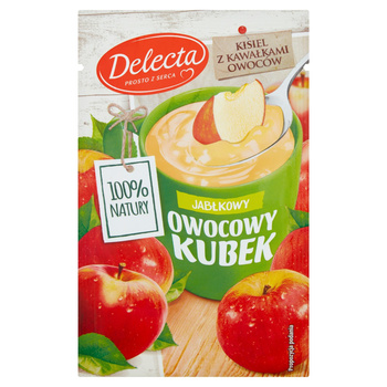 Delecta Owocowy kubek Kisiel smak jabłkowy 30 g