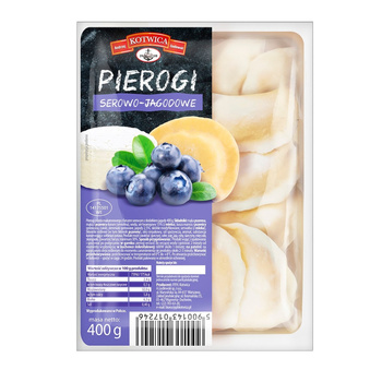 KOTWICA Pierogi serowo-jagodowe 400 g