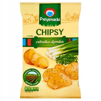 Przysnacki Chipsy o smaku cebulka dymka 135 g
