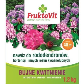 Fruktovit Plus nawóz do rododendronów i innych roślin kwaśnolubnych 1,2 kg