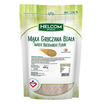 Mąka gryczana biała 250 g Helcom Naturalnie