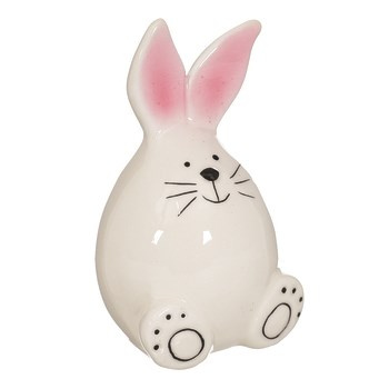 JUMI Zajączek ceramiczny, wysokość 10 cm