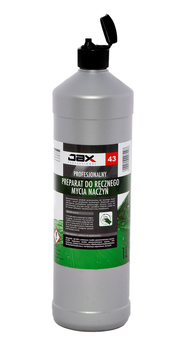 PROFESJONALNY PREPARAT DO RĘCZNEGO MYCIA NACZYŃ JAX PROFESSIONAL "43" 1L