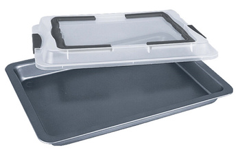 Forma do pieczenia prostokątna z pokrywą 42x29 cm